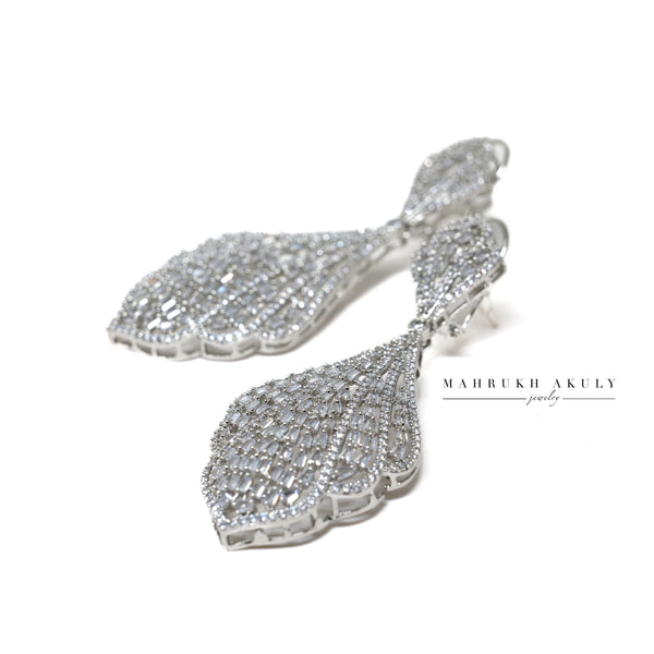 Chandelier statement earrings