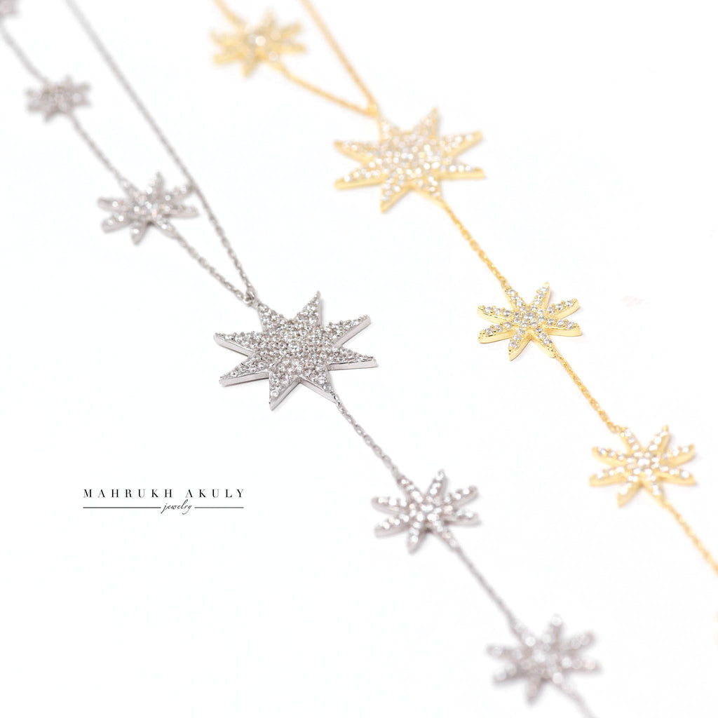 Lariat Star Necklace